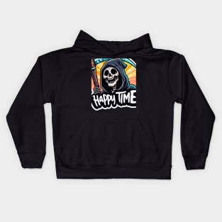 Happy reaper time Kids Hoodie